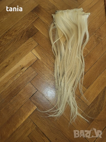 Естествена коса за трайно поставяне, снимка 3 - Аксесоари за коса - 54333213