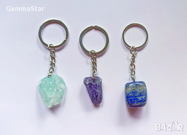 Ключодържатели с естествени минерали