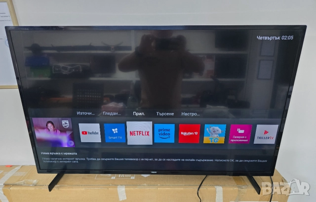 Philips 43 инча 4K Smart TV използван