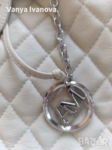 Antonia Moretti бежова раница естествена кожа, снимка 5 - Чанти - 50733980