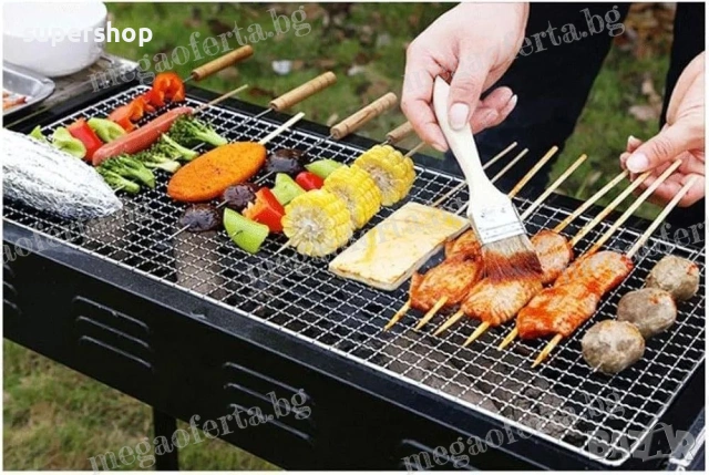 Преносимо Барбекю на Дървени Въглища , снимка 2 - Барбекюта - 53929183