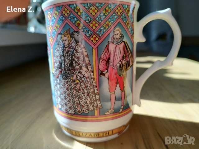 Витидж колекционерски чайник Sadler Кралица Елизабет I, снимка 15 - Колекции - 52411633