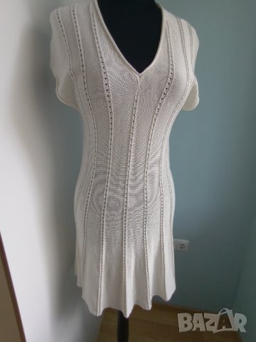 Къса плетена рокля H&M, L, снимка 6 - Рокли - 37266009