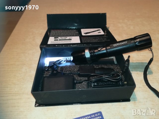 police led li-ion battery-germany-як фенер/прожектор