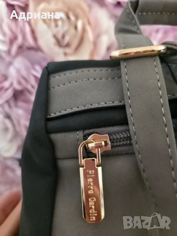 Оригинална дамска раница на марка PIERRE CARDIN, снимка 3 - Раници - 56089624