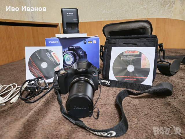 Продава: Canon PowerShot SX40 HS, снимка 8 - Фотоапарати - 44657499