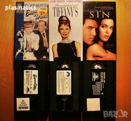 Видео касети с филми - VHS , снимка 2 - DVD филми - 35218395