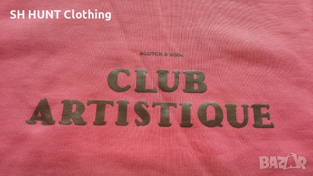 SCOTCH & SODA Sweatshirt Размер M мъжка блуза 14-60, снимка 4 - Блузи - 52825051