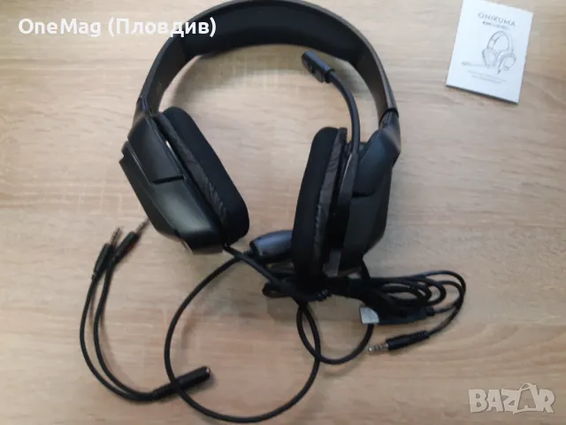 ONIKUMA гейминг слушалки с микрофон / НОВИ! с гаранция от магазин в Пловдив, снимка 6 - Слушалки за компютър - 49112669