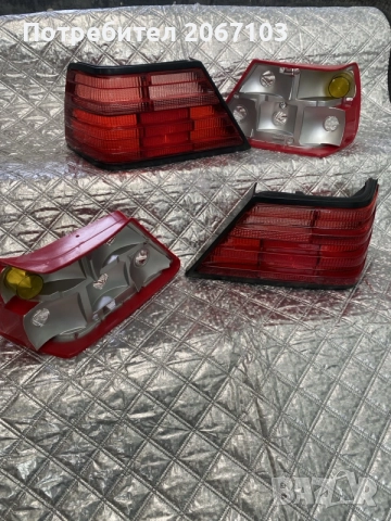 стопове в124 w124 red FIFFT червени, снимка 6 - Части - 56440432