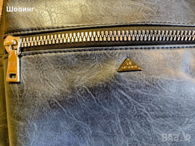 Нова Луксозна кожена раница, снимка 5 - Раници - 51756808