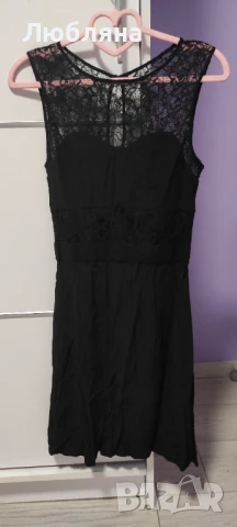 Черна Рокля С Дантела
