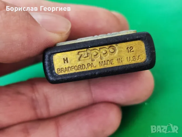 Оригинална запалка zippo 2012 г, снимка 4 - Колекции - 48566951