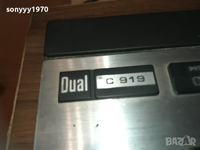 DUAL C-919 DECK ВНОС SWISS 2010241303LNWC, снимка 12 - Тонколони - 47649925