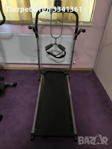 Бягаща пътека, механична, като нова, снимка 3 - Фитнес уреди - 54320091