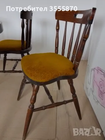 Троянски комплект за трапезария , снимка 10 - Маси - 48388251