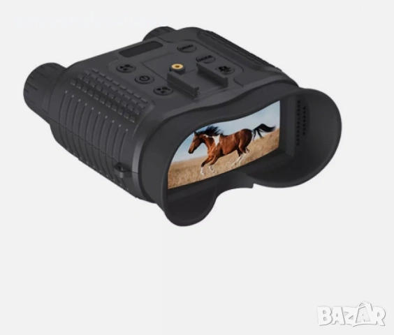 Бинокъл за Нощно Виждане с 8х Цифрово Увеличение + Стойка за Глава