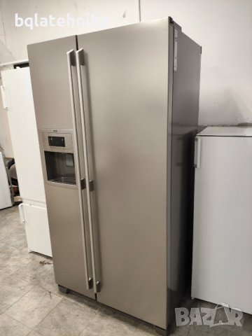 иноксов Двоен хладилник тип американец , снимка 4 - Хладилници - 44180763