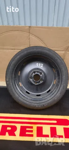 125 70 17 5x 112.  Резервна гума Патееица, снимка 4 - Гуми и джанти - 56550457
