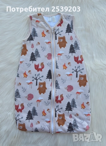 Детски спален чувал 0-7 месеца , снимка 6 - Спални чували за бебета и деца - 52718638