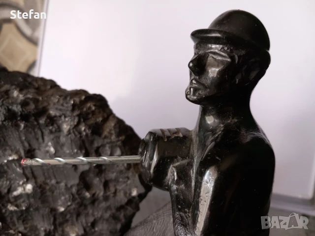 Статуетка от въглен, снимка 8 - Антикварни и старинни предмети - 38401328