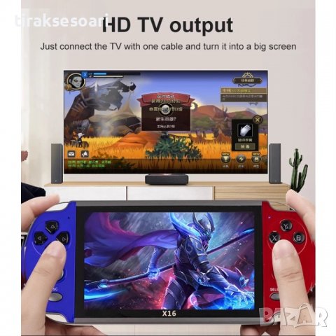 НОВА 6.5” Игрова конзола с 20 000 вградени игри, игра, конзола , снимка 2 - Други игри и конзоли - 37850352