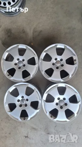 ОРИГИНАЛНИ АЛУМИНИЕВИ ДЖАНТИ АУДИ -5x112x57.1-17цола