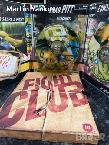 Fight Club - DVD боен клуб издание с калъф