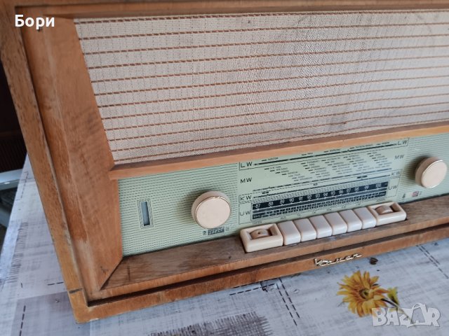 Bernau/Nauen RFT DDR/ГДР Радио 1960г, снимка 2 - Радиокасетофони, транзистори - 42170421