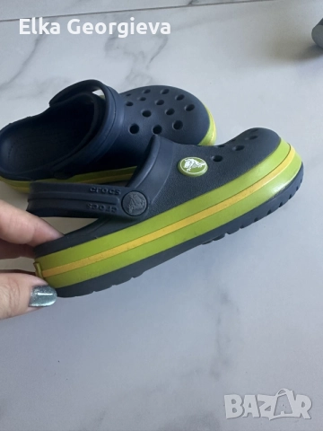 Оригинални детски чехли-сандали Crocs, снимка 4 - Детски джапанки - 55978988