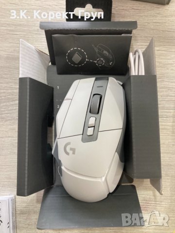 Logitech G502 X, White, снимка 6 - Клавиатури и мишки - 42753880