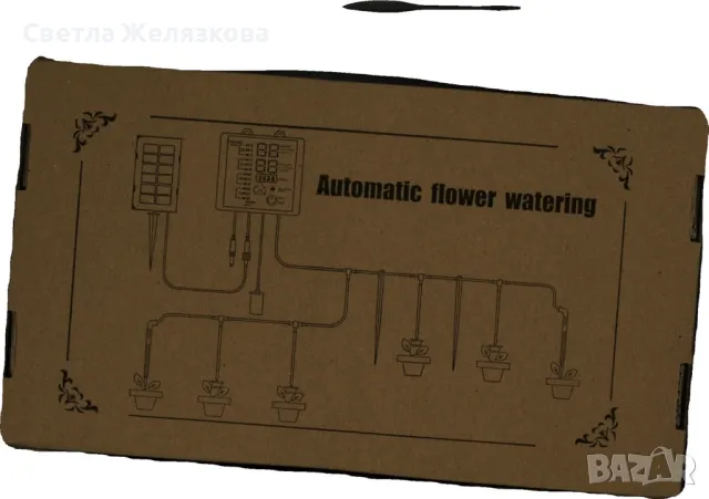 Слънчева Автоматична напоителна система, 12 режима на таймер + 15 м маркуч + функция за аларма, снимка 8 - Напояване - 47576160