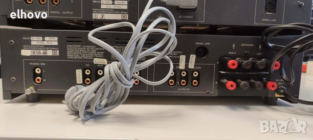 Стерео усилвател, тунер и CD REVOX, снимка 12 - Ресийвъри, усилватели, смесителни пултове - 52704260