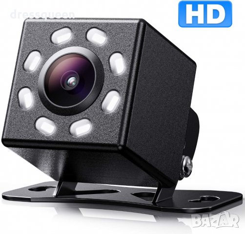 Камера с нощен режим за задно виждане с 8 LED диода, снимка 4 - Аксесоари и консумативи - 30370152