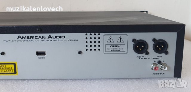 AMERICAN AUDIO UCD-100 USB CD MP3 DISC PLAYER - Професионален аудио плеър /КАТО НОВ/, снимка 7 - MP3 и MP4 плеъри - 38403821