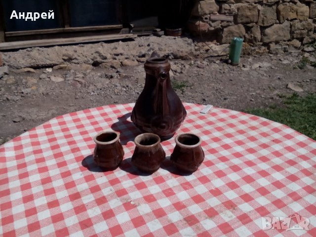 Стар битов керамичен сервиз #8, снимка 2 - Други ценни предмети - 29690850
