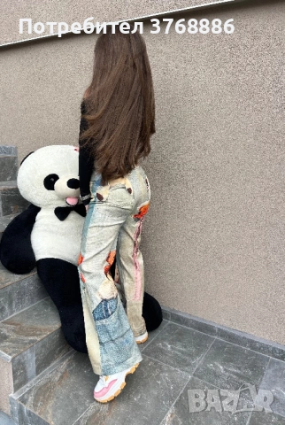 Дънки “Teddy Bear” 🧸, снимка 2 - Дънки - 53916194