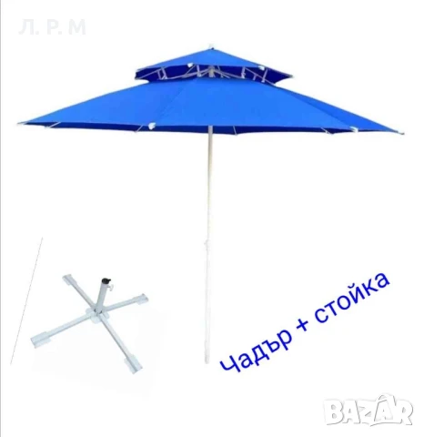 метална стойка за чадър, снимка 3 - Градински мебели, декорация  - 51033840