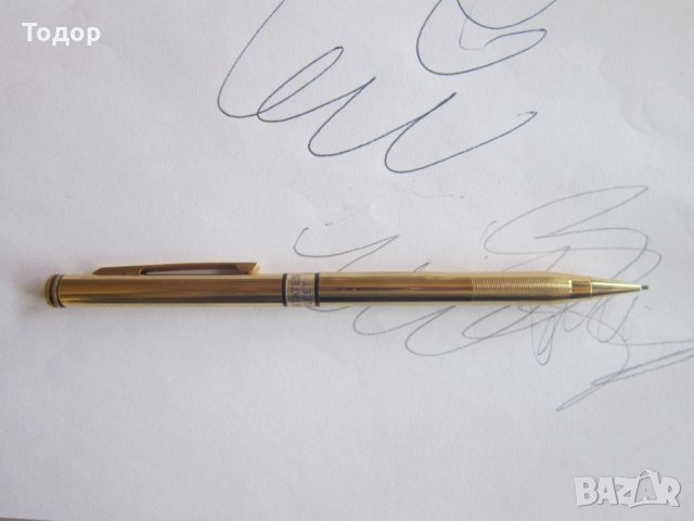 Невероятен  позлатен молив химикал Зиппо , снимка 7 - Колекции - 29805020