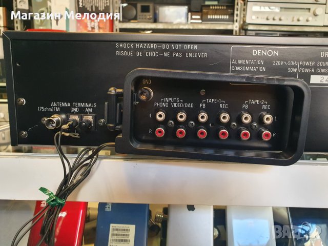 Усилвател с радио / Ресийвър Denon DRA-350 В отлично техническо и визуално състояние., снимка 13 - Ресийвъри, усилватели, смесителни пултове - 39849730