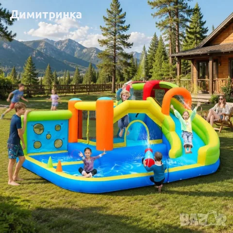 Бял замък, надуваеми паркове,балонени къщи под наем , снимка 4 - Детегледачки, детски центрове - 56134163