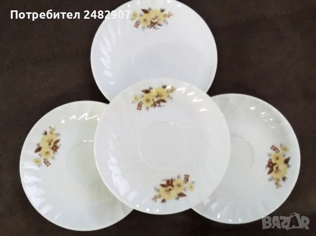 Комплект ретро чиний - 4 бр. , снимка 5 - Сервизи - 48896186