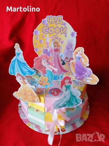 Картонена торта Барби, снимка 9 - Други - 53019290