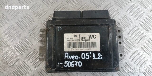 Компютър Chevrolet Aveo 1.2i 2005г. 5WY1E57G 96435561