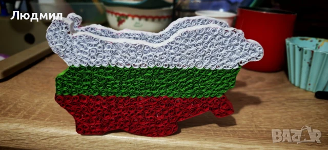 Квилинг салфетници, снимка 2 - Декорация за дома - 39954074