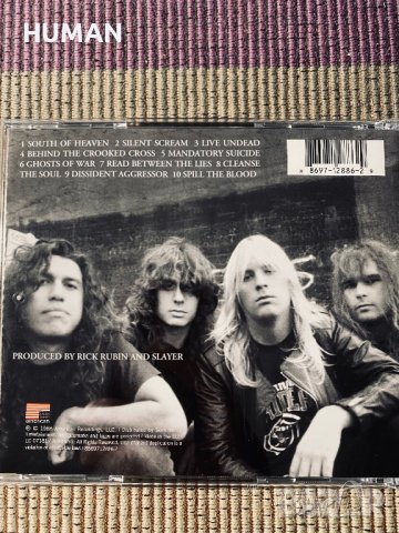 SLAYER - Slipknot , снимка 9 - CD дискове - 40604224