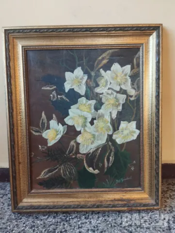 картина- цветя
