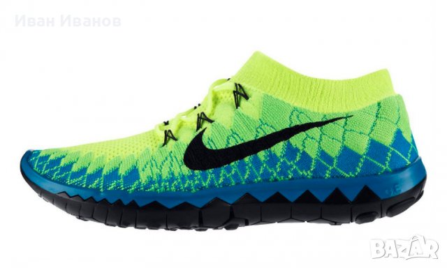 маратонки  Nike Free 3.0 Flyknit 'Volt' номер 45.5-46
