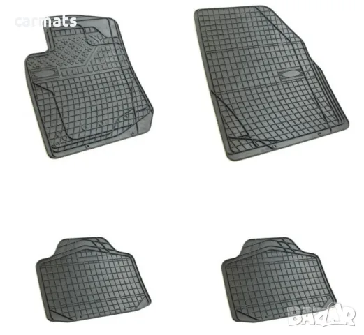Универсални гумени стелки Frogum за Citroen C1,C2, C3, C4 ,C5, Xsara Picasso