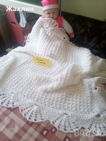 Бебешка пелена Снежнобяла кралица , снимка 7 - Комплекти за бебе - 29812073